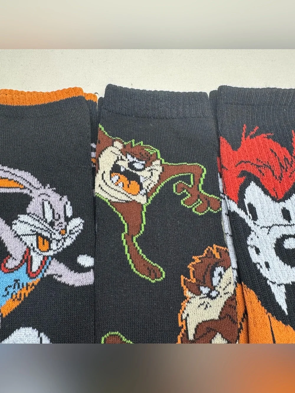 Looney Tunes crew socks